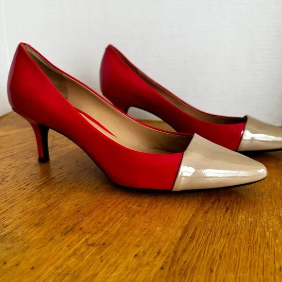 ISAAC MIZRAHI | Spectator Pumps | Sz 8.5 - Picture 1 of 9